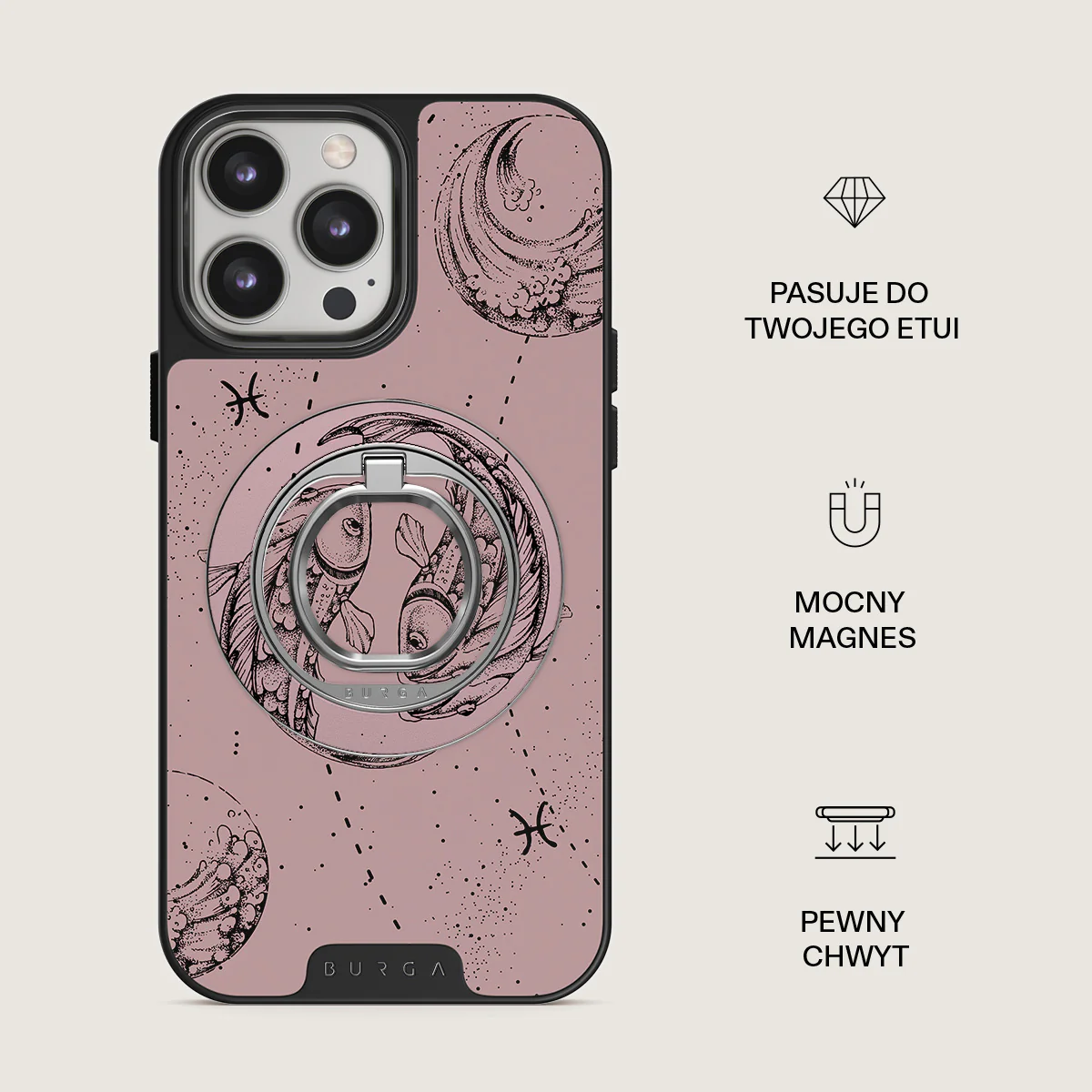 Pisces - Magnetyczny Okrągły Uchwyt - Image 10