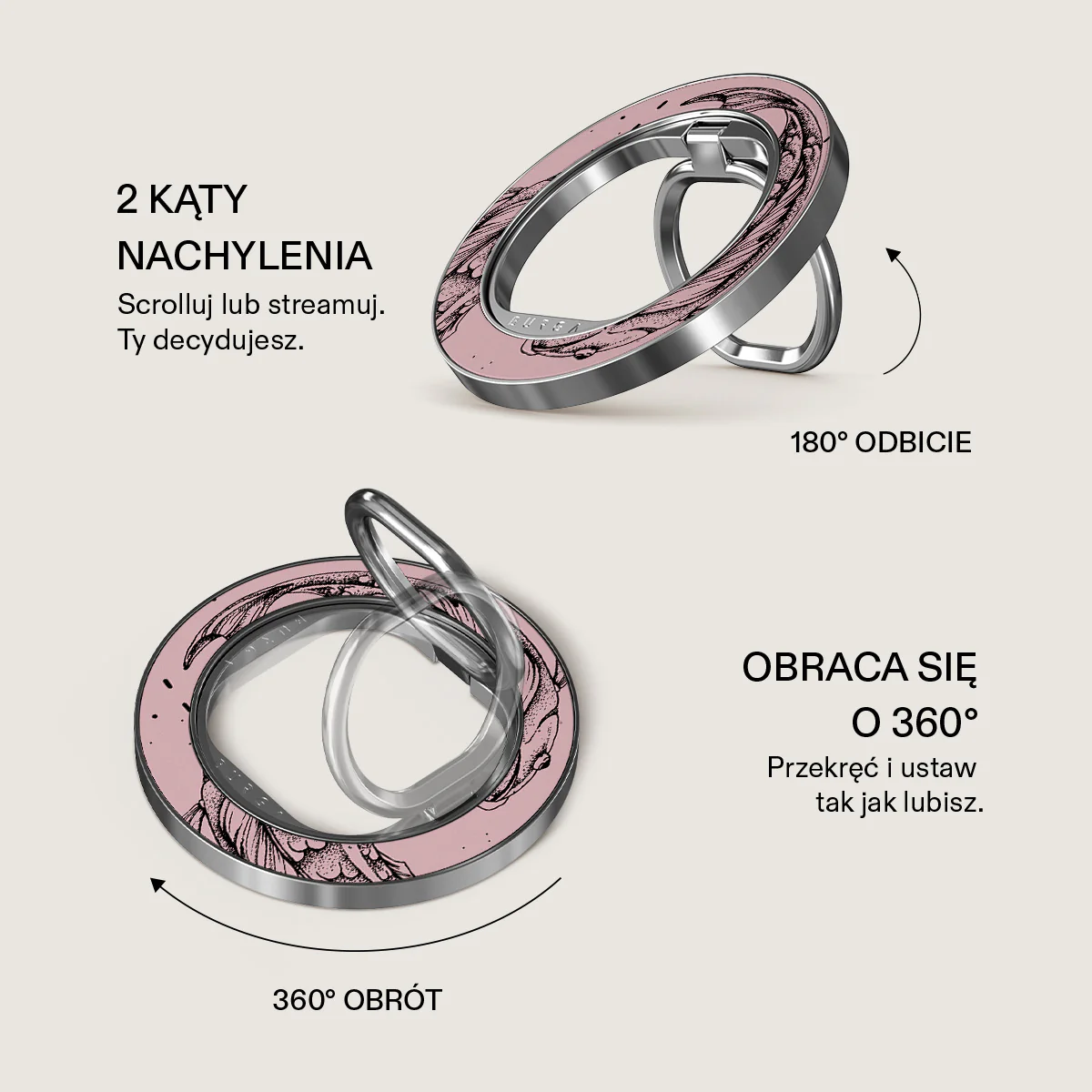 Pisces - Magnetyczny Okrągły Uchwyt - Image 11