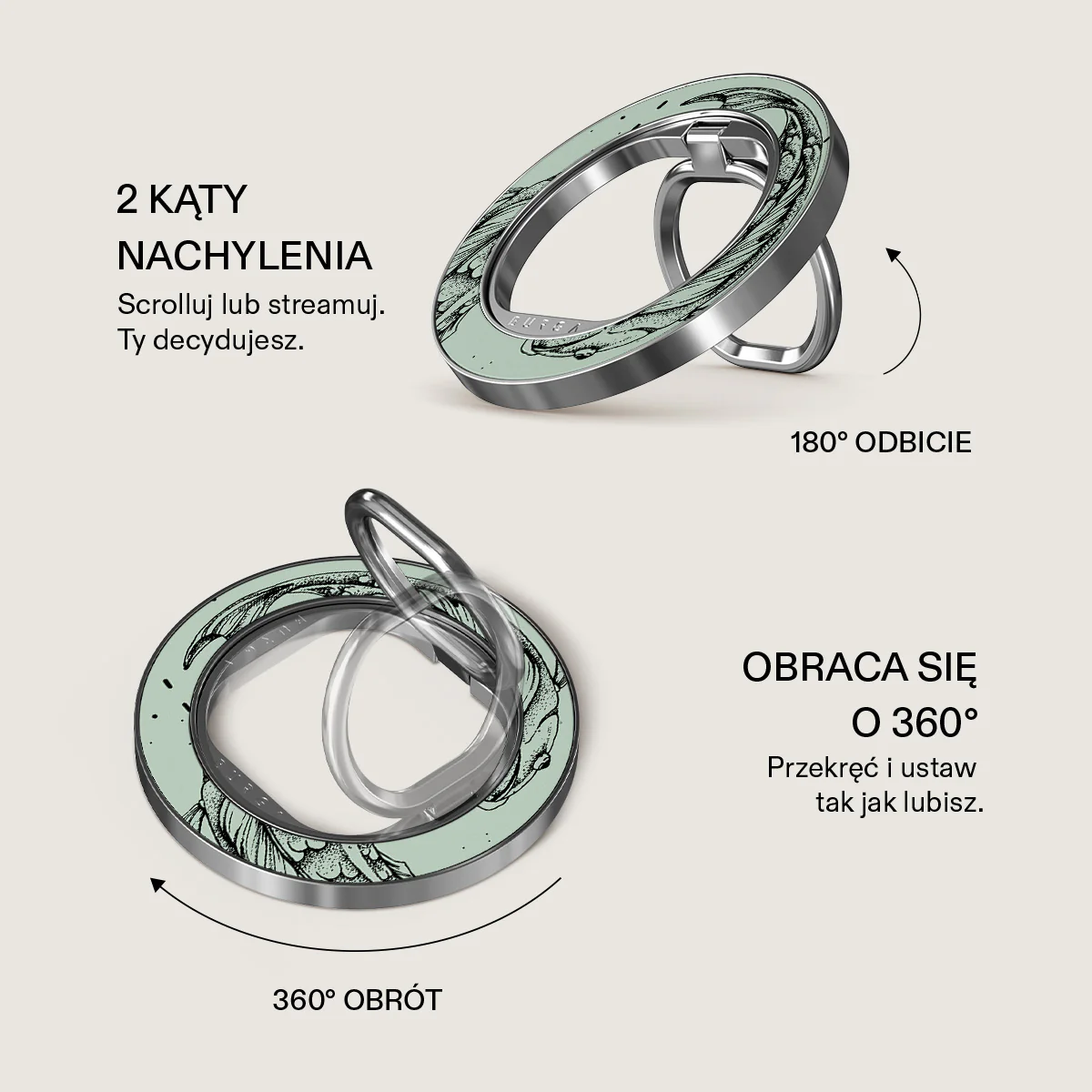 Pisces - Magnetyczny Okrągły Uchwyt - Image 15