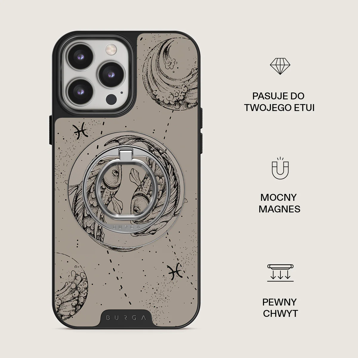 Pisces - Magnetyczny Okrągły Uchwyt - Image 2