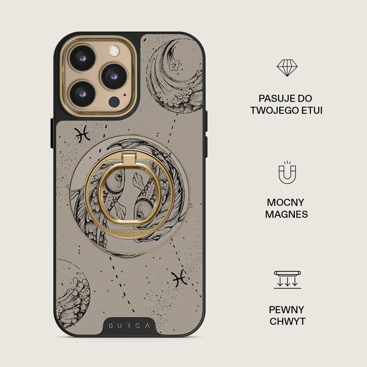 Pisces - Magnetyczny Okrągły Uchwyt - Image 22