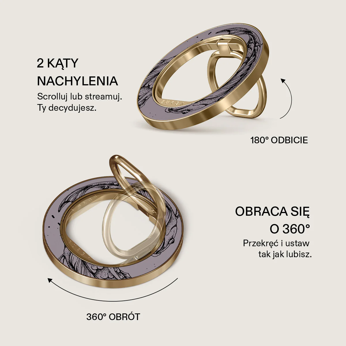 Pisces - Magnetyczny Okrągły Uchwyt - Image 27