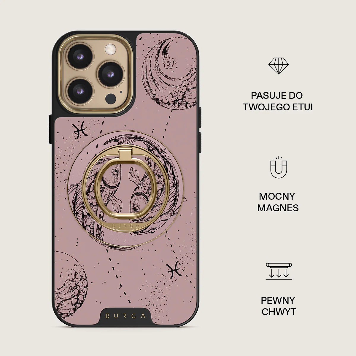 Pisces - Magnetyczny Okrągły Uchwyt - Image 30