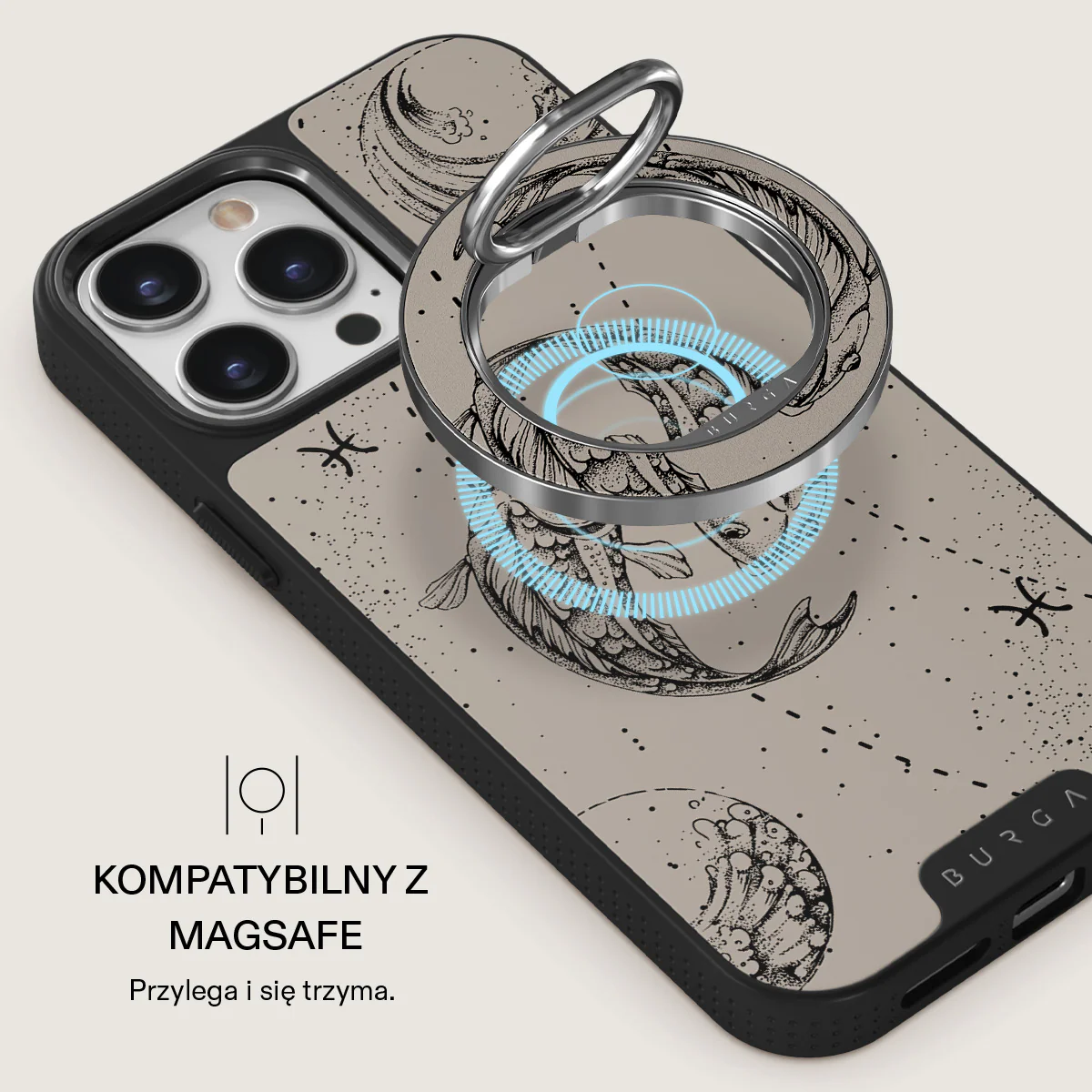 Pisces - Magnetyczny Okrągły Uchwyt - Image 4