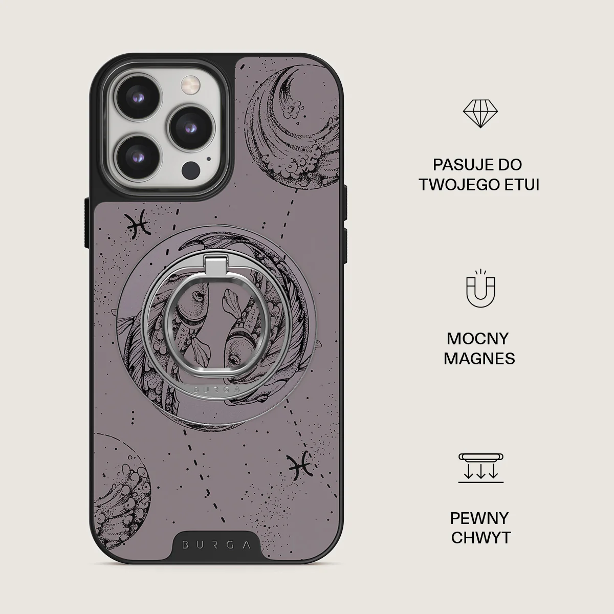 Pisces - Magnetyczny Okrągły Uchwyt - Image 6