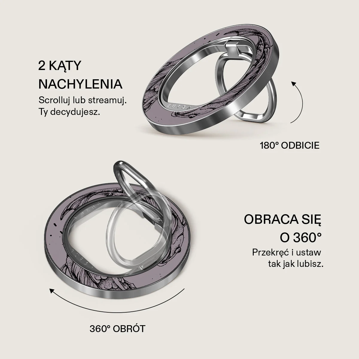 Pisces - Magnetyczny Okrągły Uchwyt - Image 7