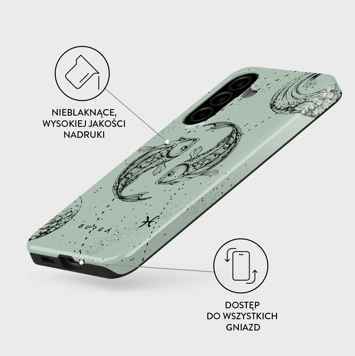 Pisces - Samsung Galaxy A57 5G Etui - Image 15