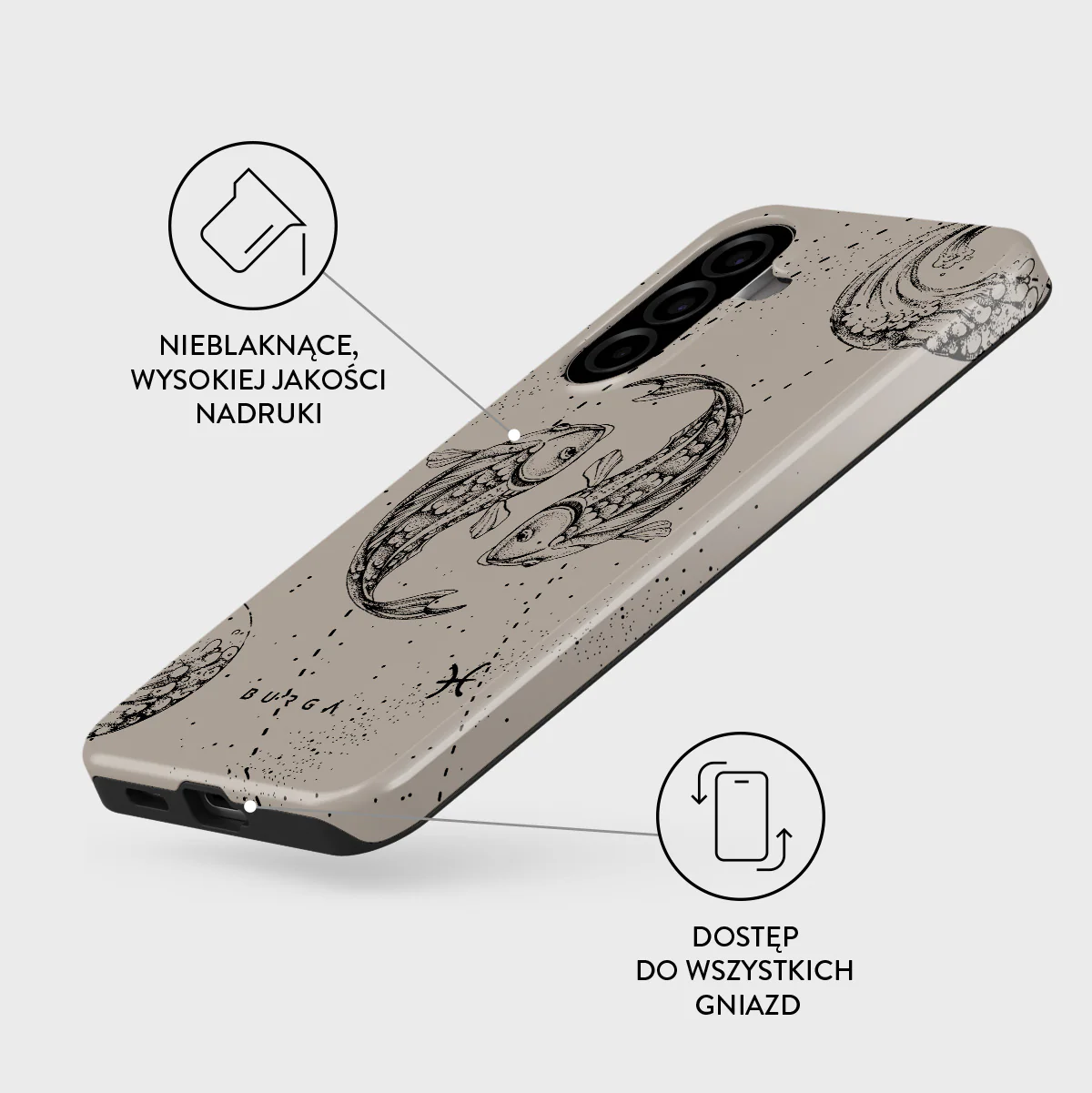 Pisces - Samsung Galaxy A57 5G Etui - Image 3