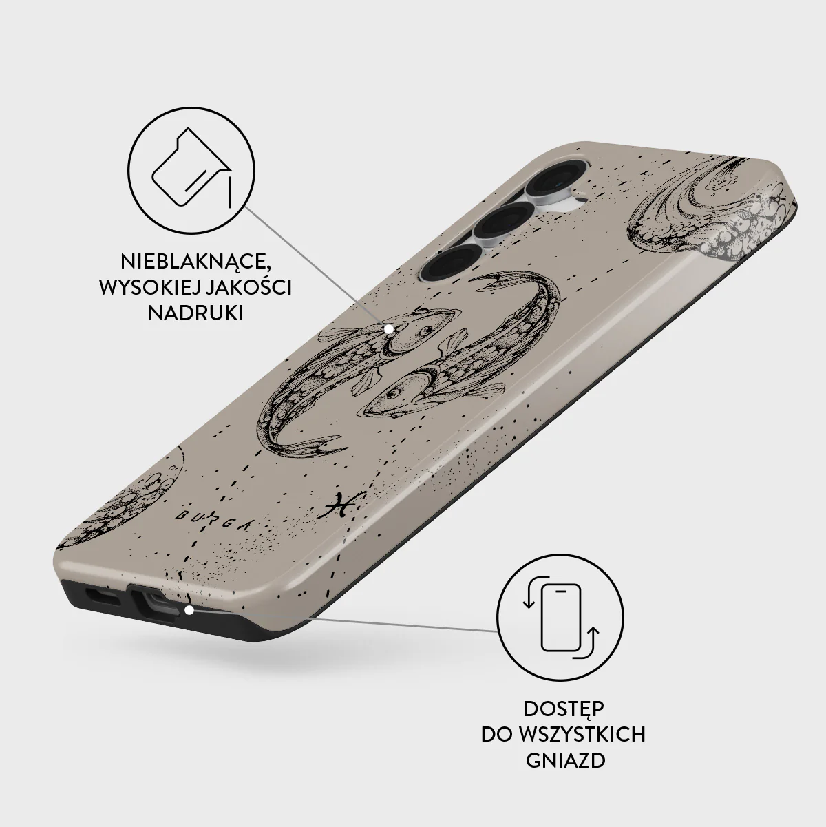 Pisces - Samsung Galaxy S25 FE Etui - Image 3