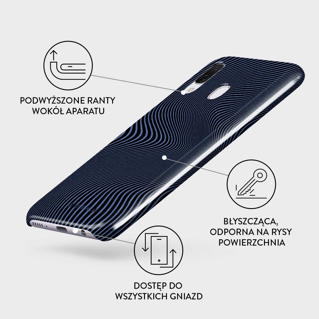 Pulse - Samsung Galaxy A40 Etui - Image 3