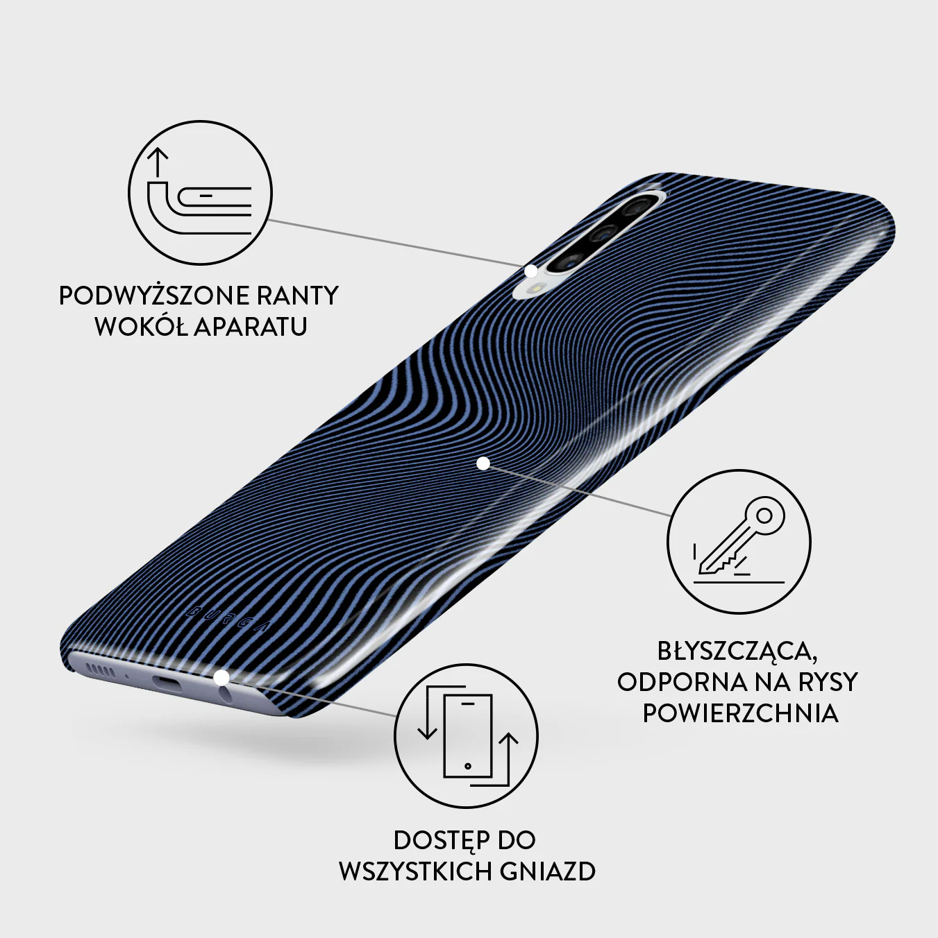 Pulse - Samsung Galaxy A50 Etui - Image 3