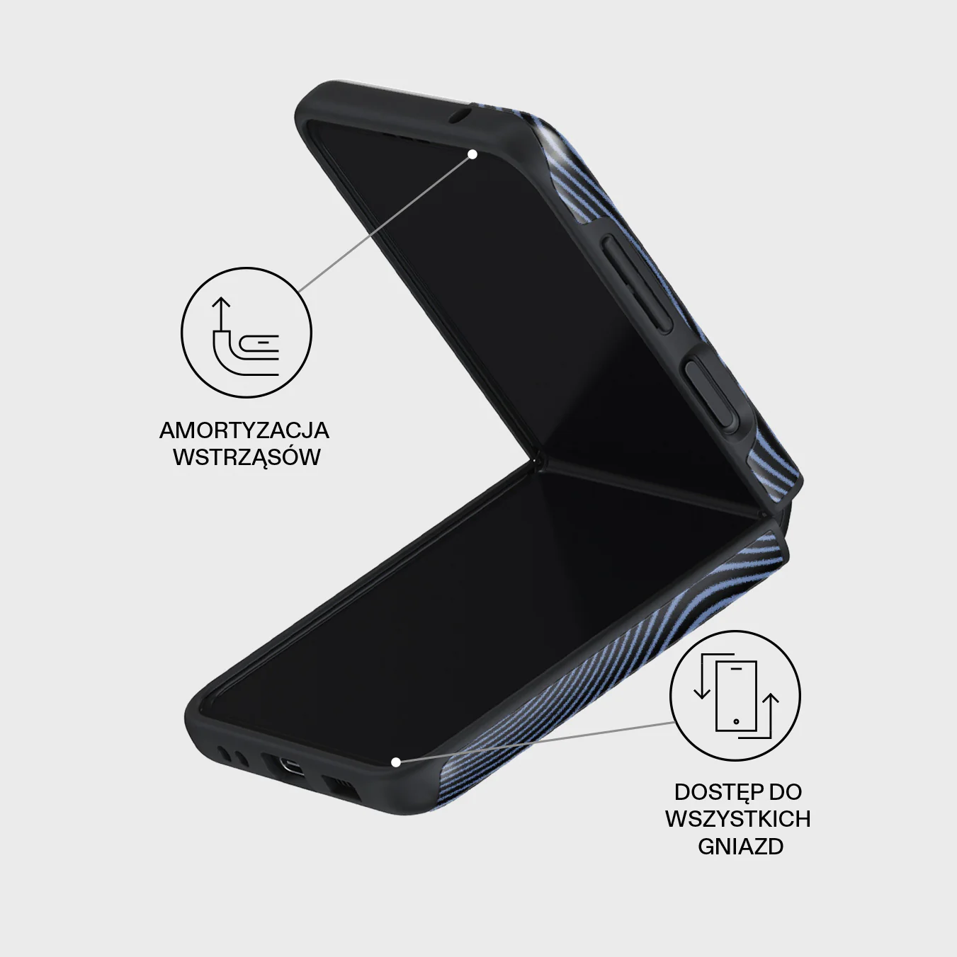 Pulse - Samsung Galaxy Z Flip 3 Etui - Image 3
