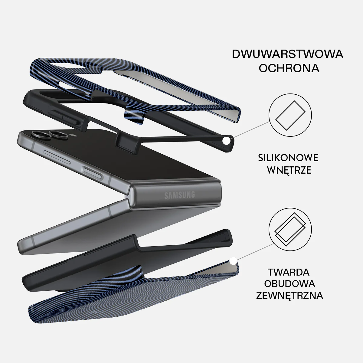 Pulse - Samsung Galaxy Z Flip 5 Etui - Image 2