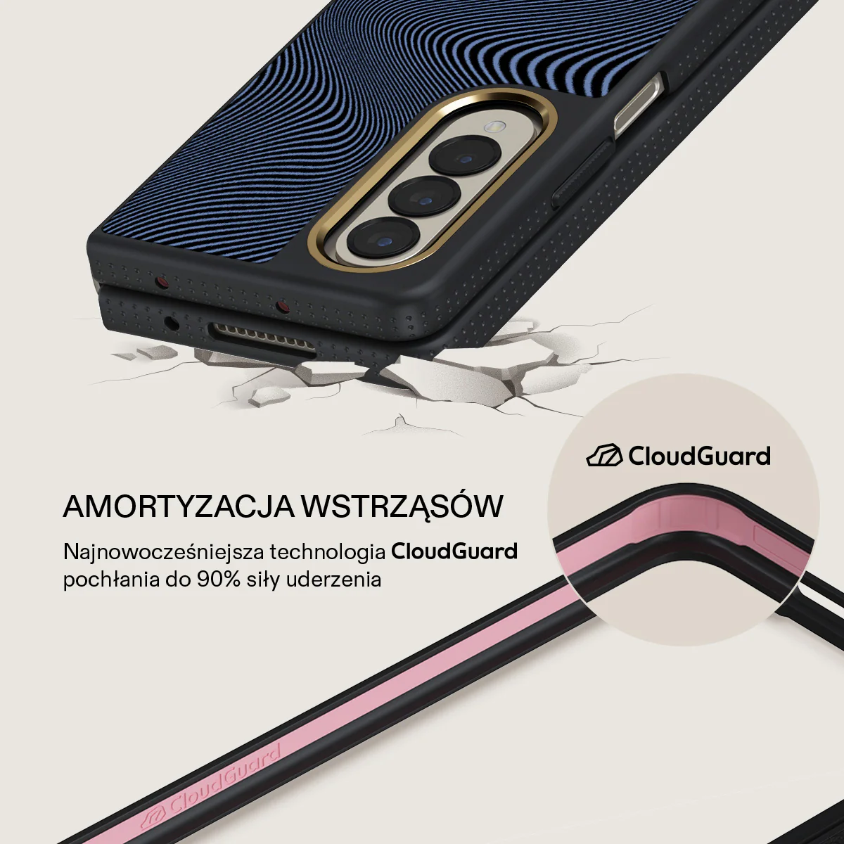 Pulse - Samsung Galaxy Z Fold 4 Etui - Image 8