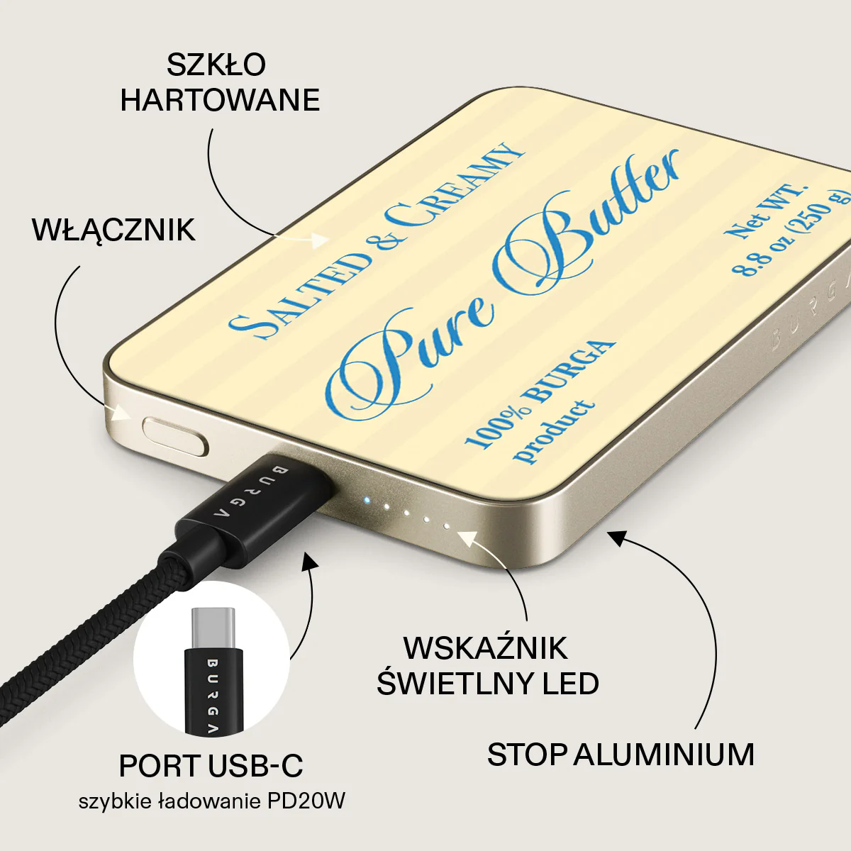 Pure Butter - Magnetyczny power bank - Image 10