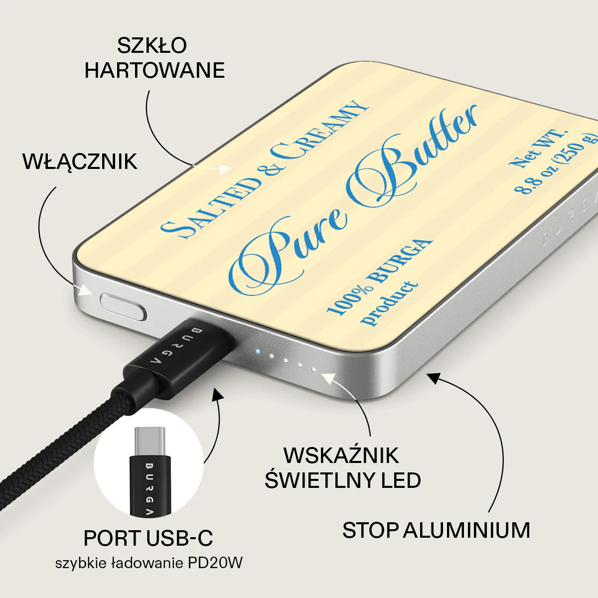 Pure Butter - Magnetyczny power bank - Image 15
