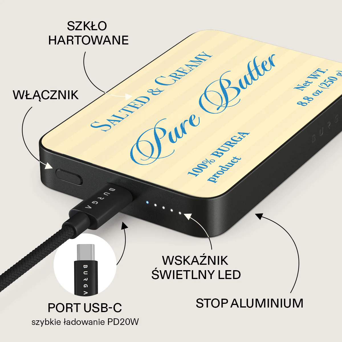 Pure Butter - Magnetyczny power bank - Image 20