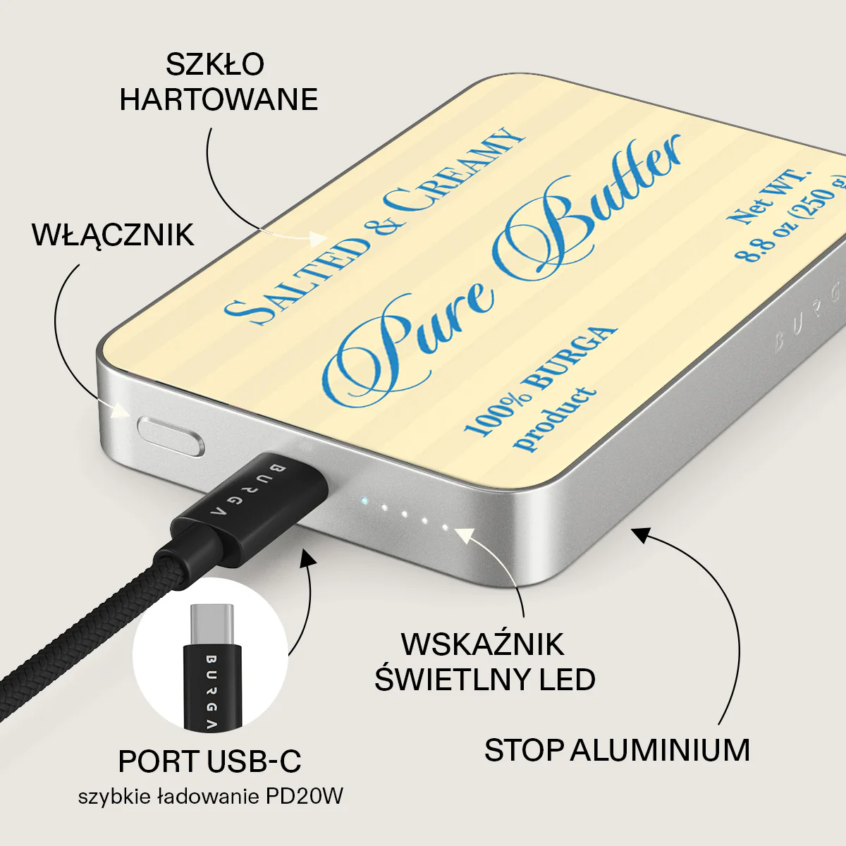 Pure Butter - Magnetyczny power bank - Image 30