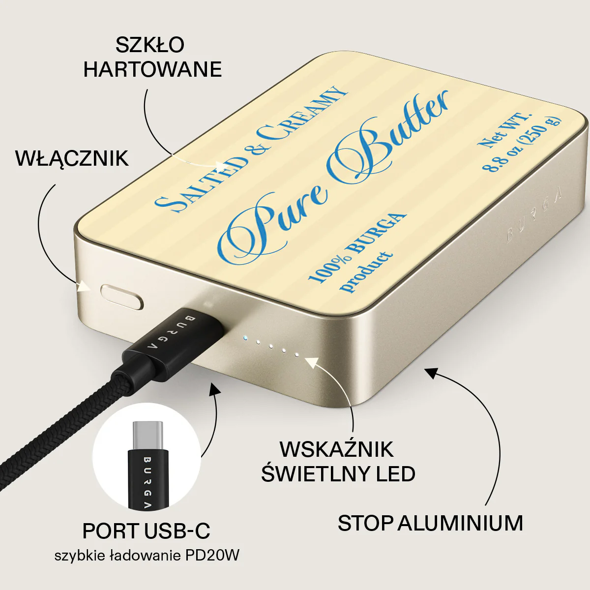 Pure Butter - Magnetyczny power bank - Image 40