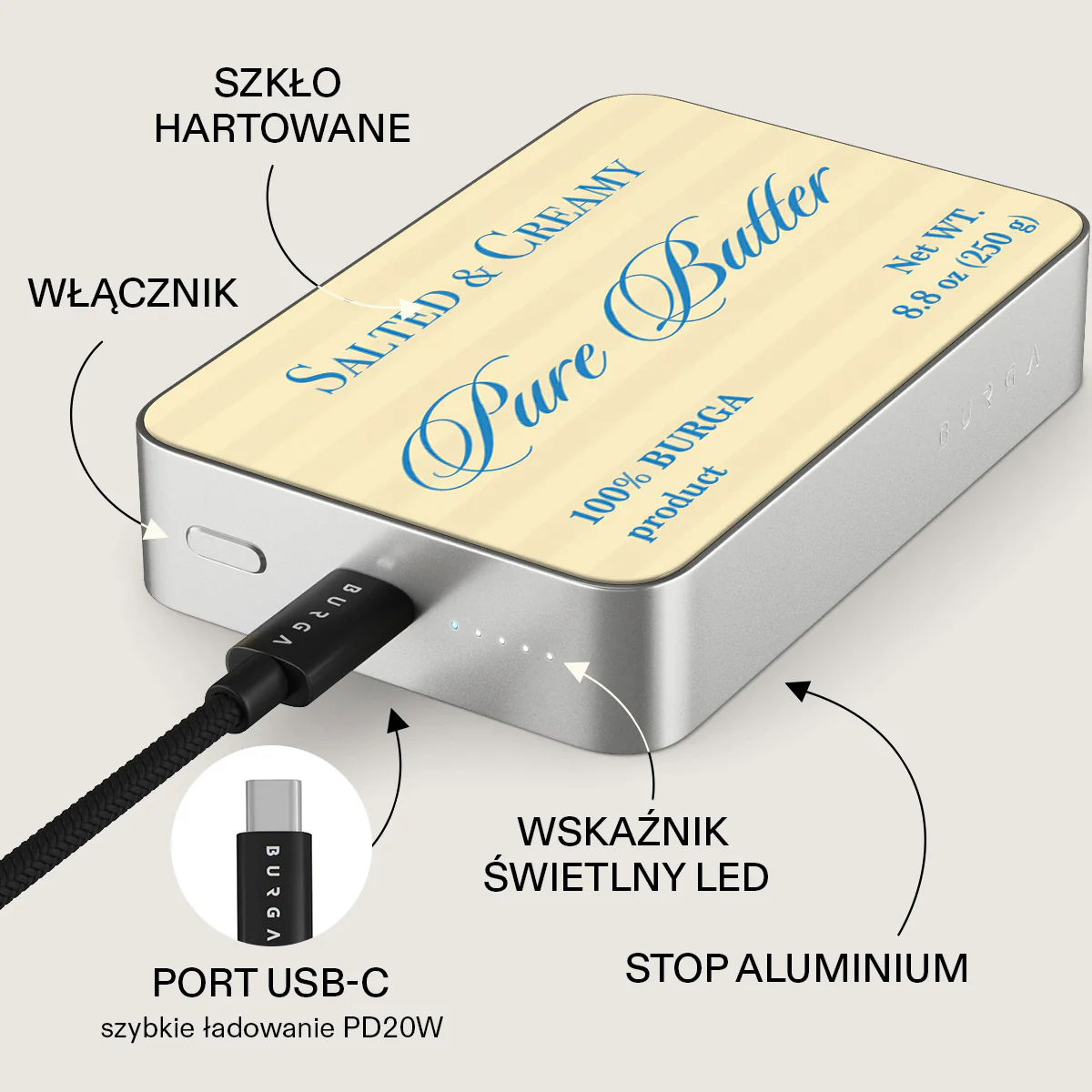 Pure Butter - Magnetyczny power bank - Image 45