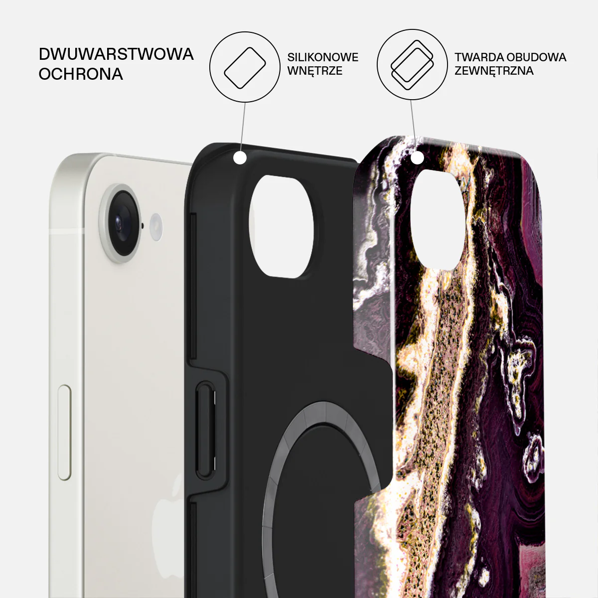 Purple Skies - iPhone 17e Etui - Image 2