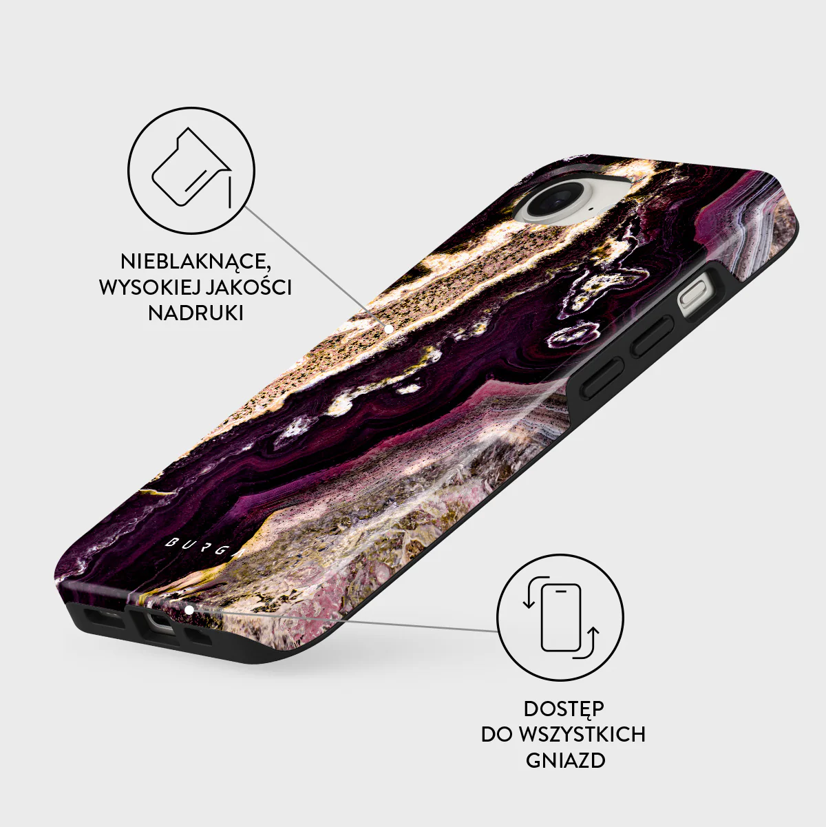 Purple Skies - iPhone 17e Etui - Image 3