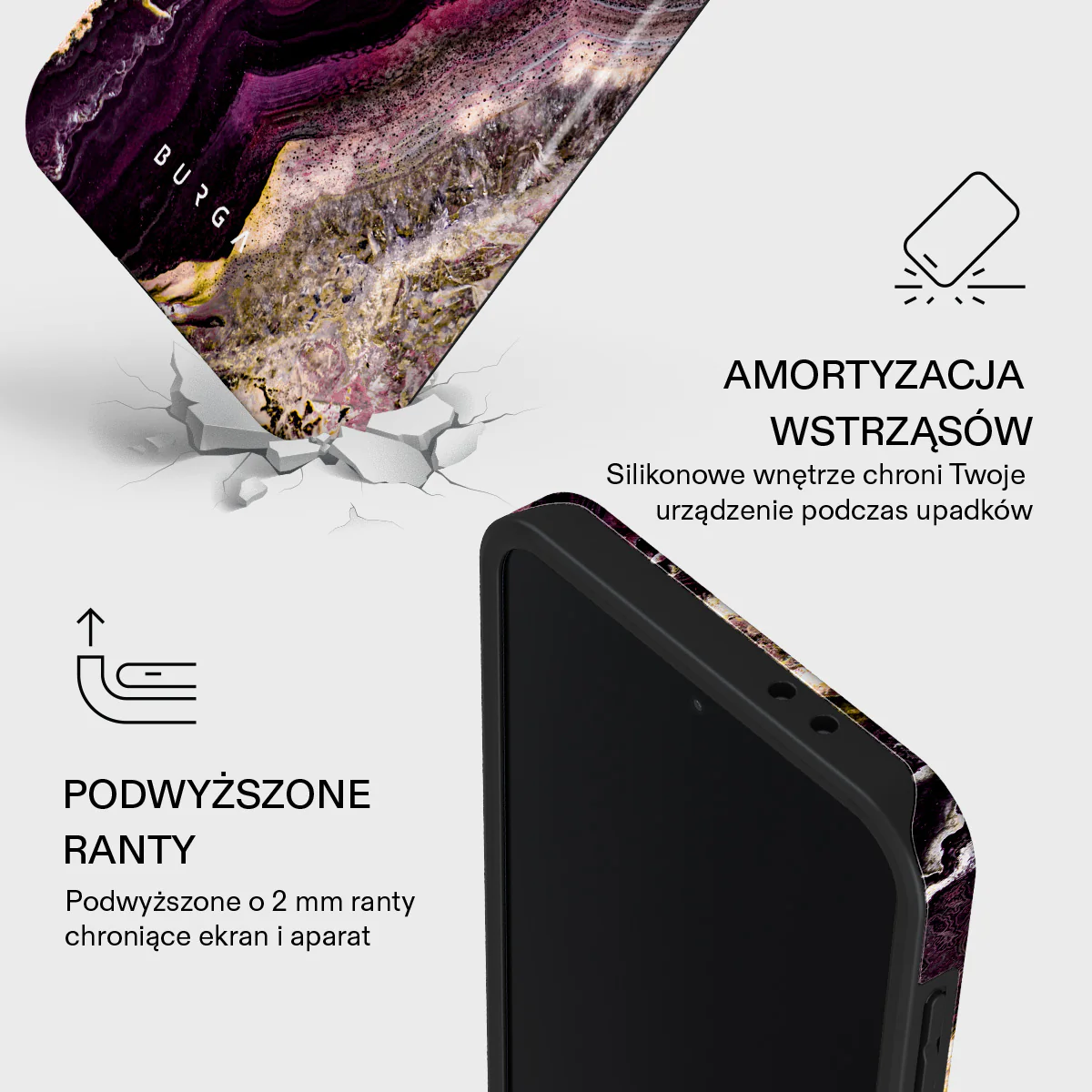 Purple Skies - Samsung Galaxy A37 5G Etui - Image 4