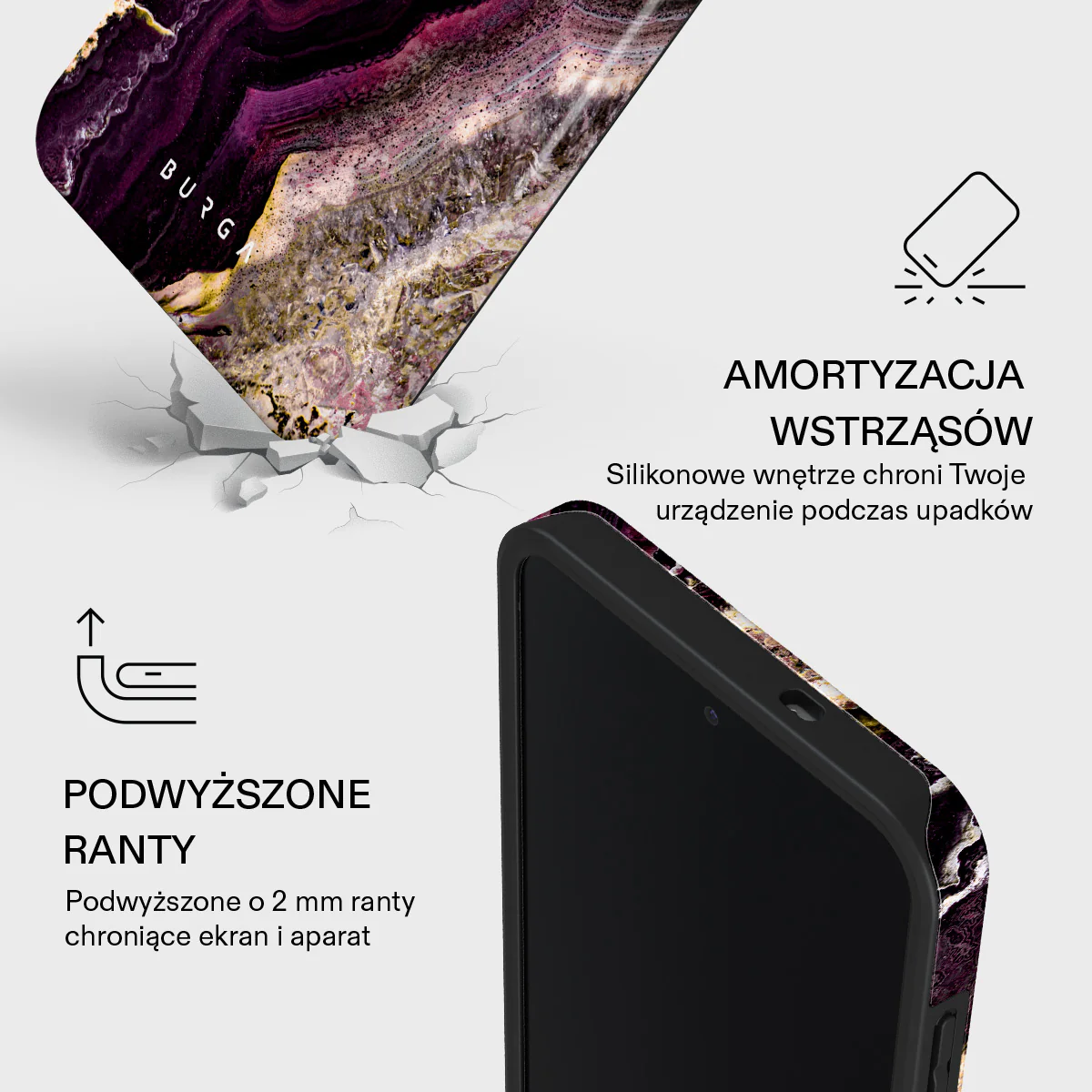 Purple Skies - Samsung Galaxy S25 FE Etui - Image 4