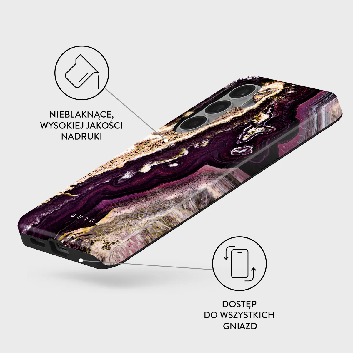 Purple Skies - Samsung Galaxy S26 Etui - Image 3
