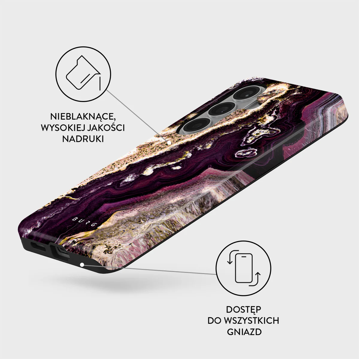 Purple Skies - Samsung Galaxy S26 Plus Etui - Image 3