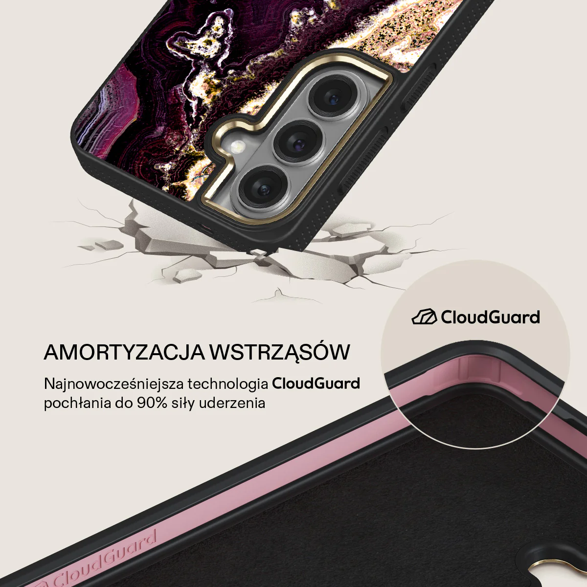 Purple Skies - Samsung Galaxy S26 Plus Etui - Image 7