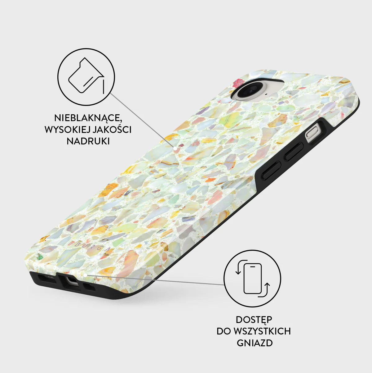 Rainbow Crush - iPhone 17e Etui - Image 3