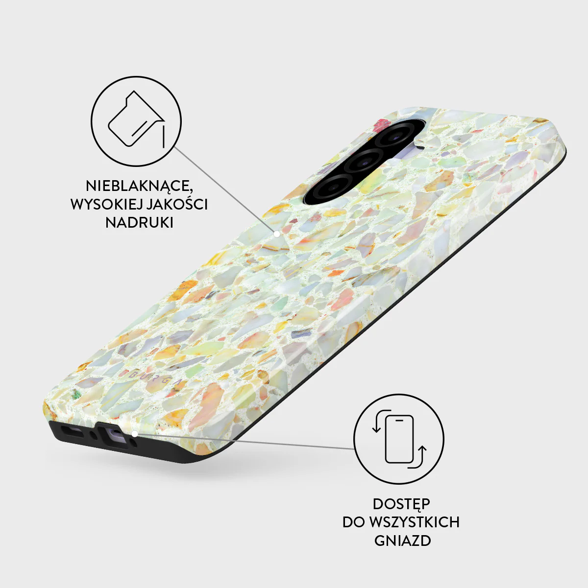 Rainbow Crush - Samsung Galaxy A37 5G Etui - Image 3