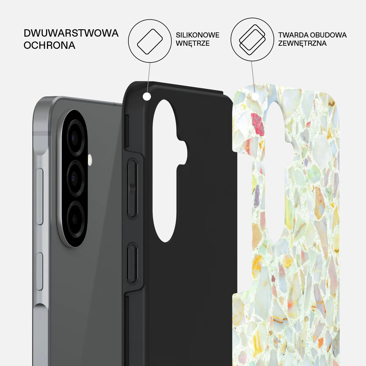Rainbow Crush - Samsung Galaxy A57 5G Etui - Image 2