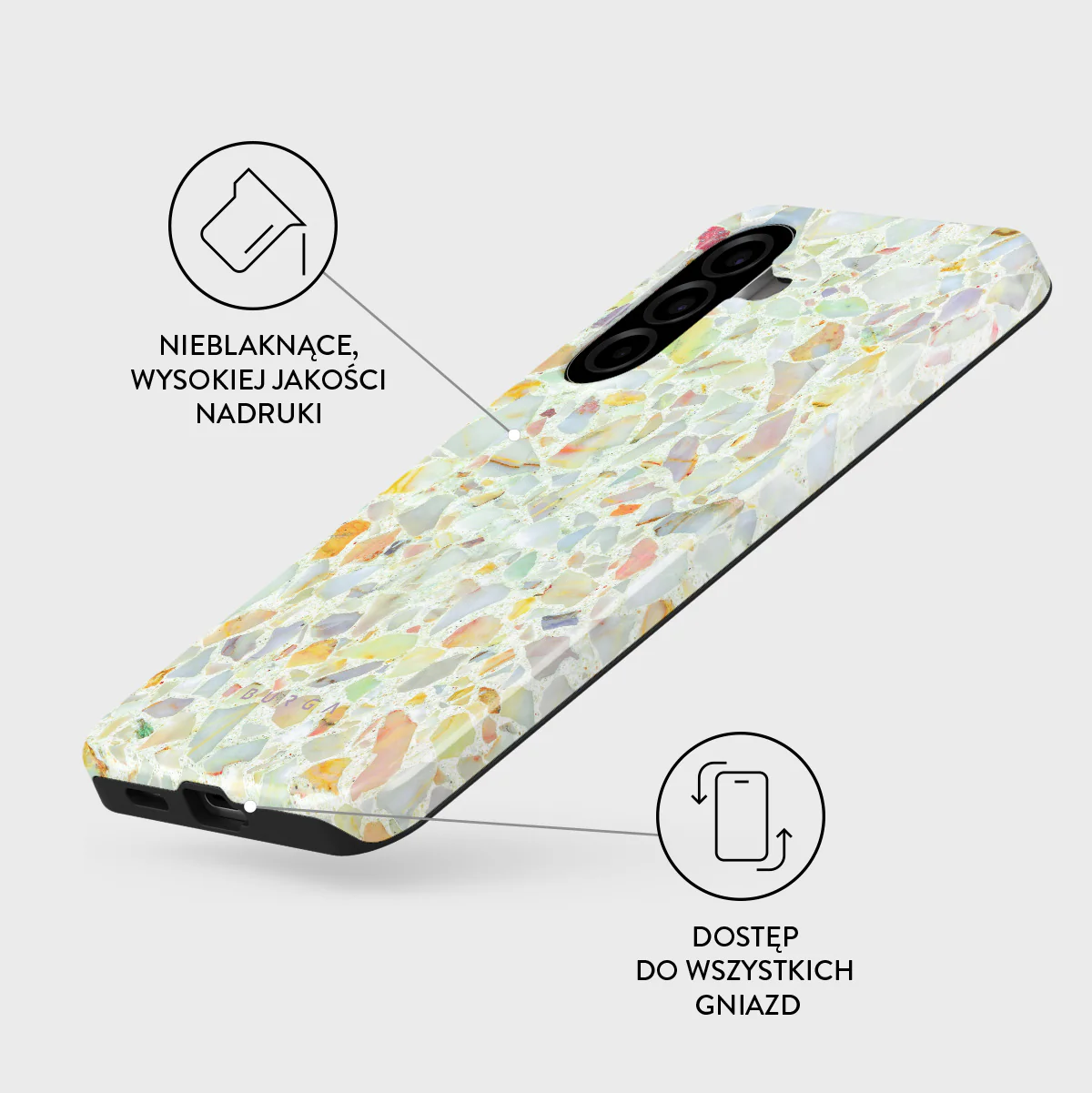 Rainbow Crush - Samsung Galaxy A57 5G Etui - Image 3