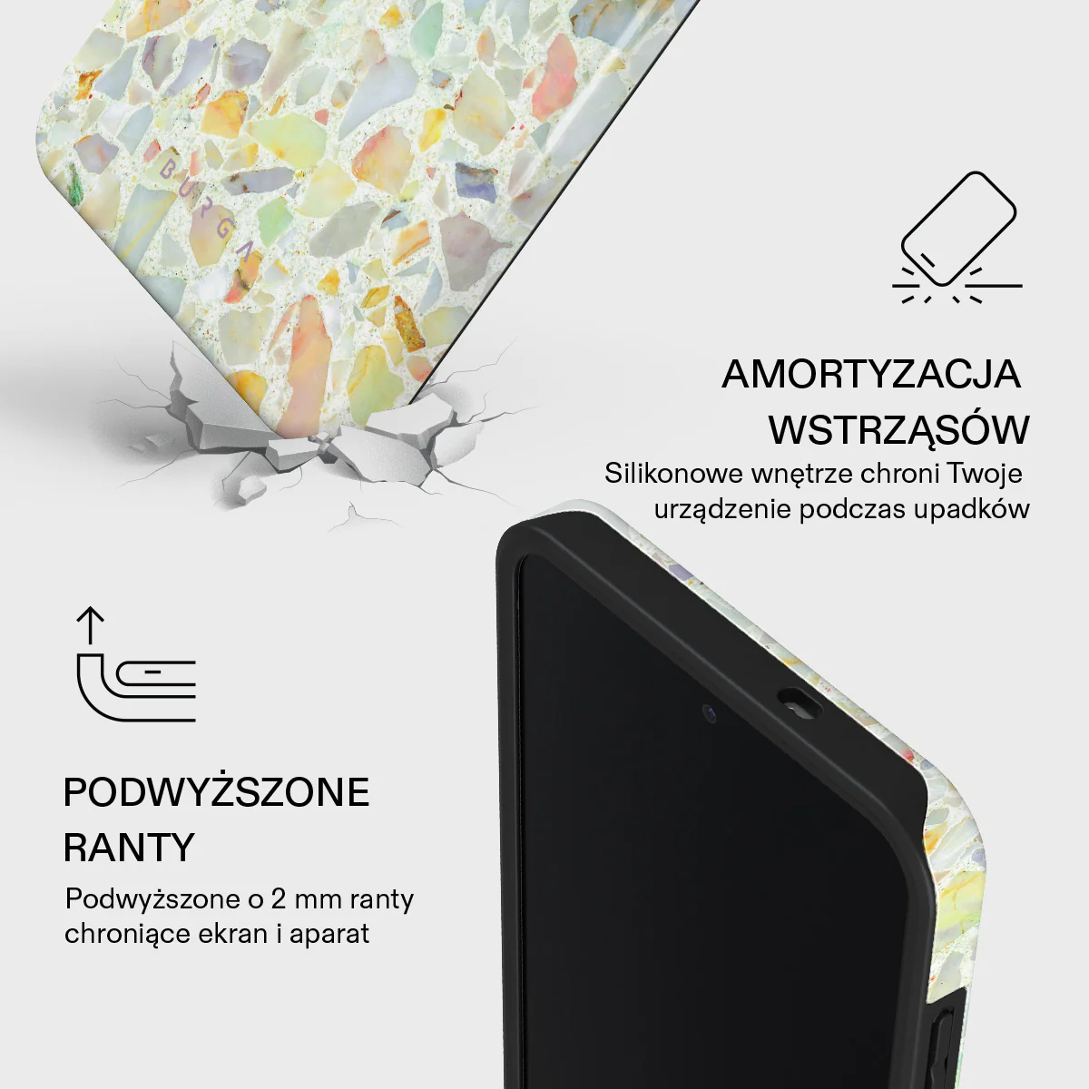 Rainbow Crush - Samsung Galaxy S25 FE Etui - Image 4