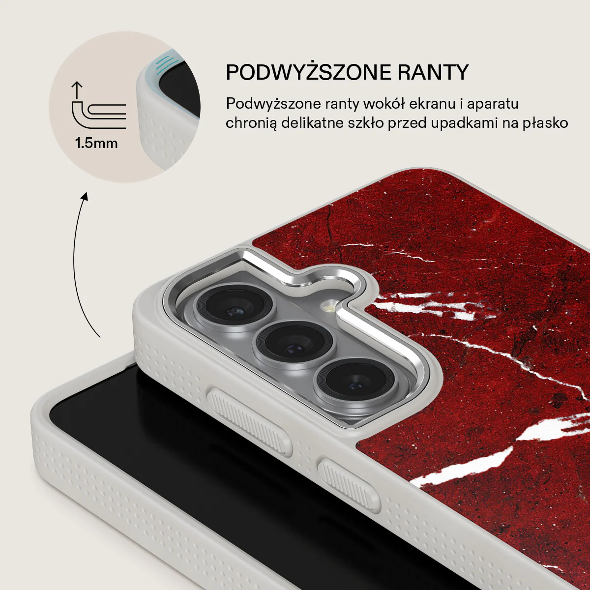 Iconic Red Ruby - Samsung Galaxy S26 Plus Etui - Image 36