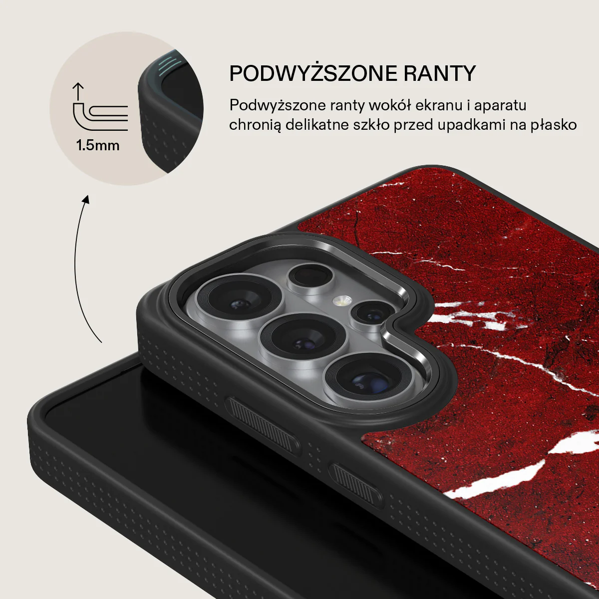 Iconic Red Ruby - Samsung Galaxy S26 Ultra Etui - Image 15