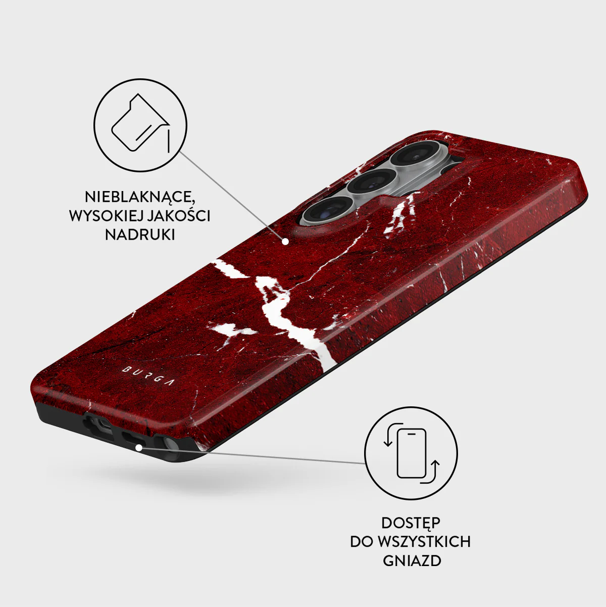 Iconic Red Ruby - Samsung Galaxy S26 Ultra Etui - Image 3