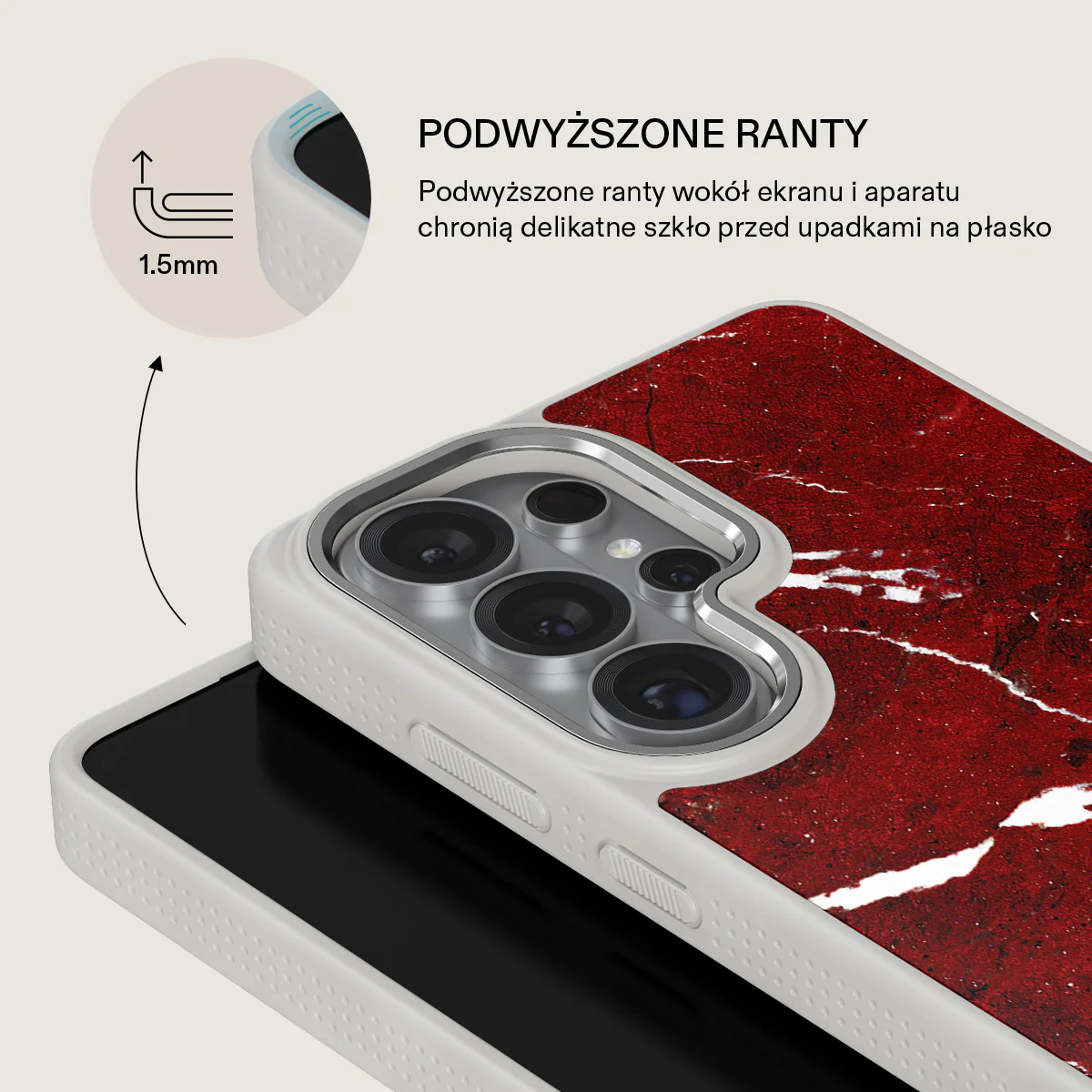 Iconic Red Ruby - Samsung Galaxy S26 Ultra Etui - Image 36
