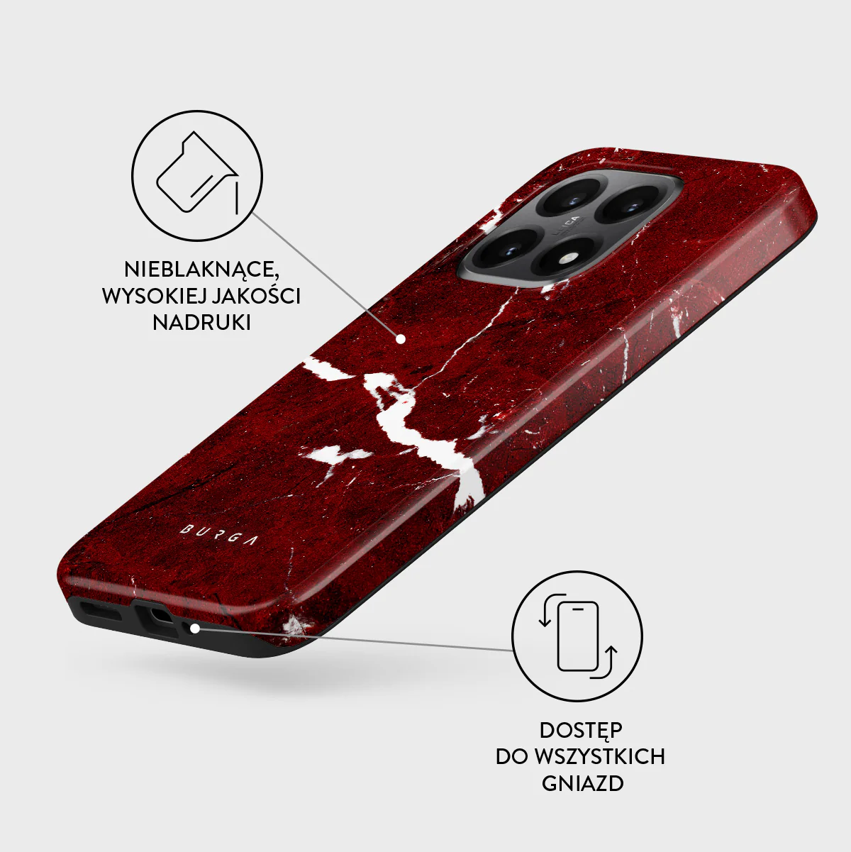 Iconic Red Ruby - Xiaomi 15T Etui - Image 3