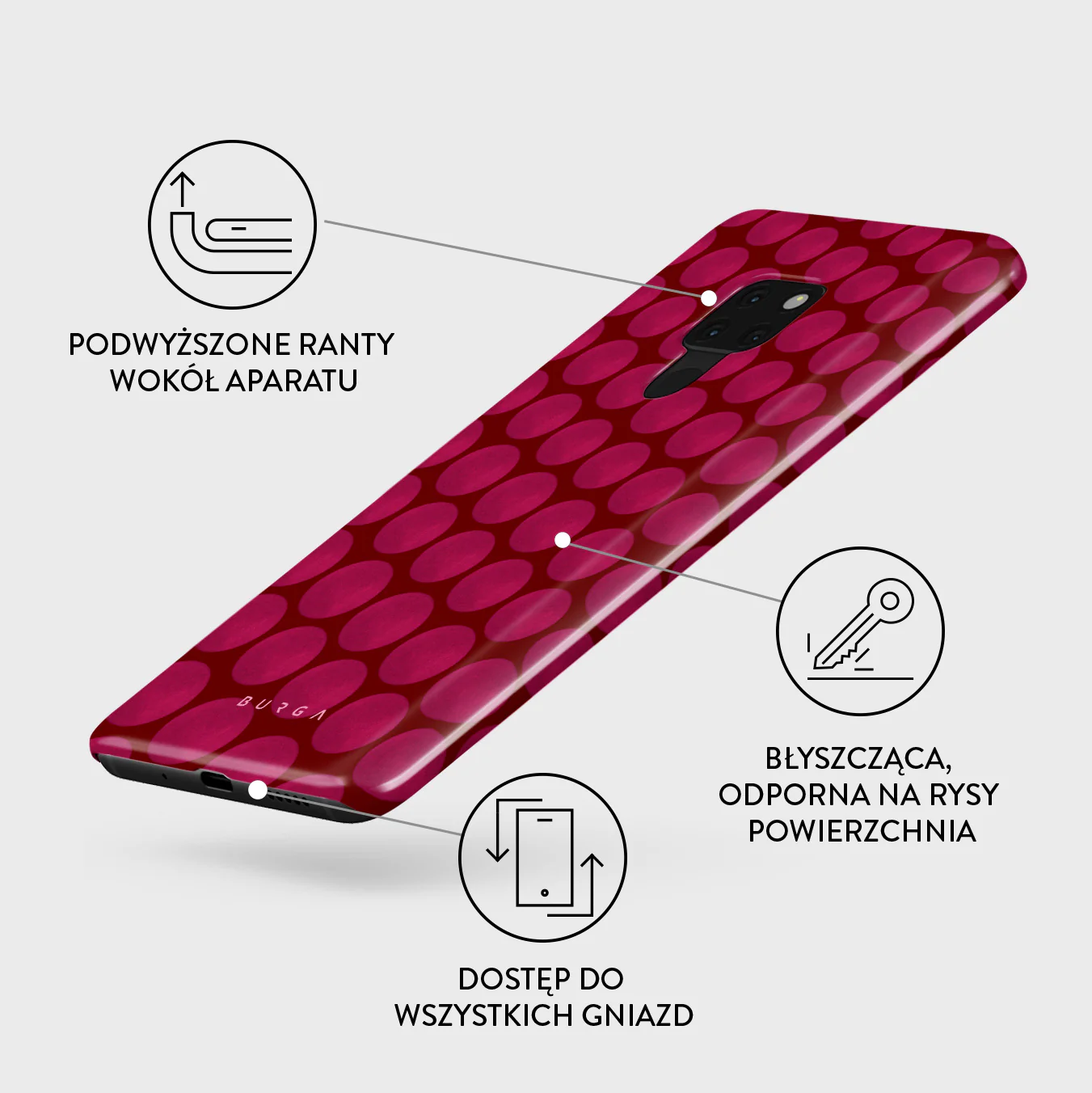 Reset Button - Huawei Mate 20 Etui - Image 3