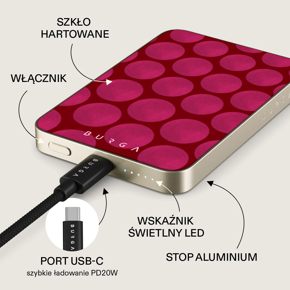 Reset Button - Magnetyczny power bank - Image 10