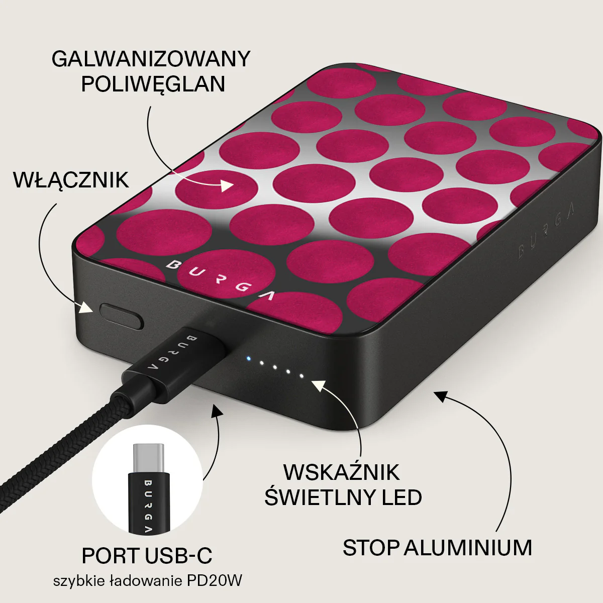 Reset Button - Magnetyczny power bank - Image 80