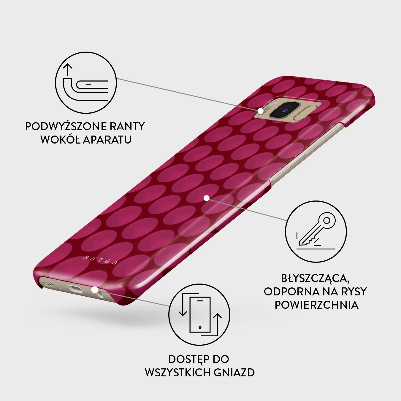 Reset Button - Samsung Galaxy S8 Etui - Image 3