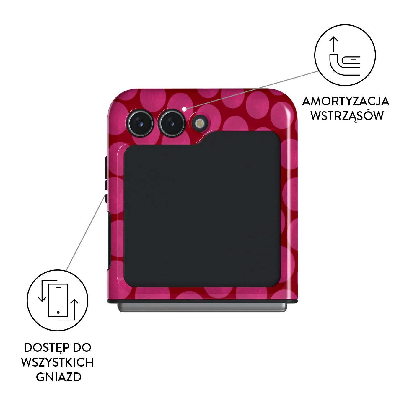 Reset Button - Samsung Galaxy Z Flip 5 Etui - Image 3