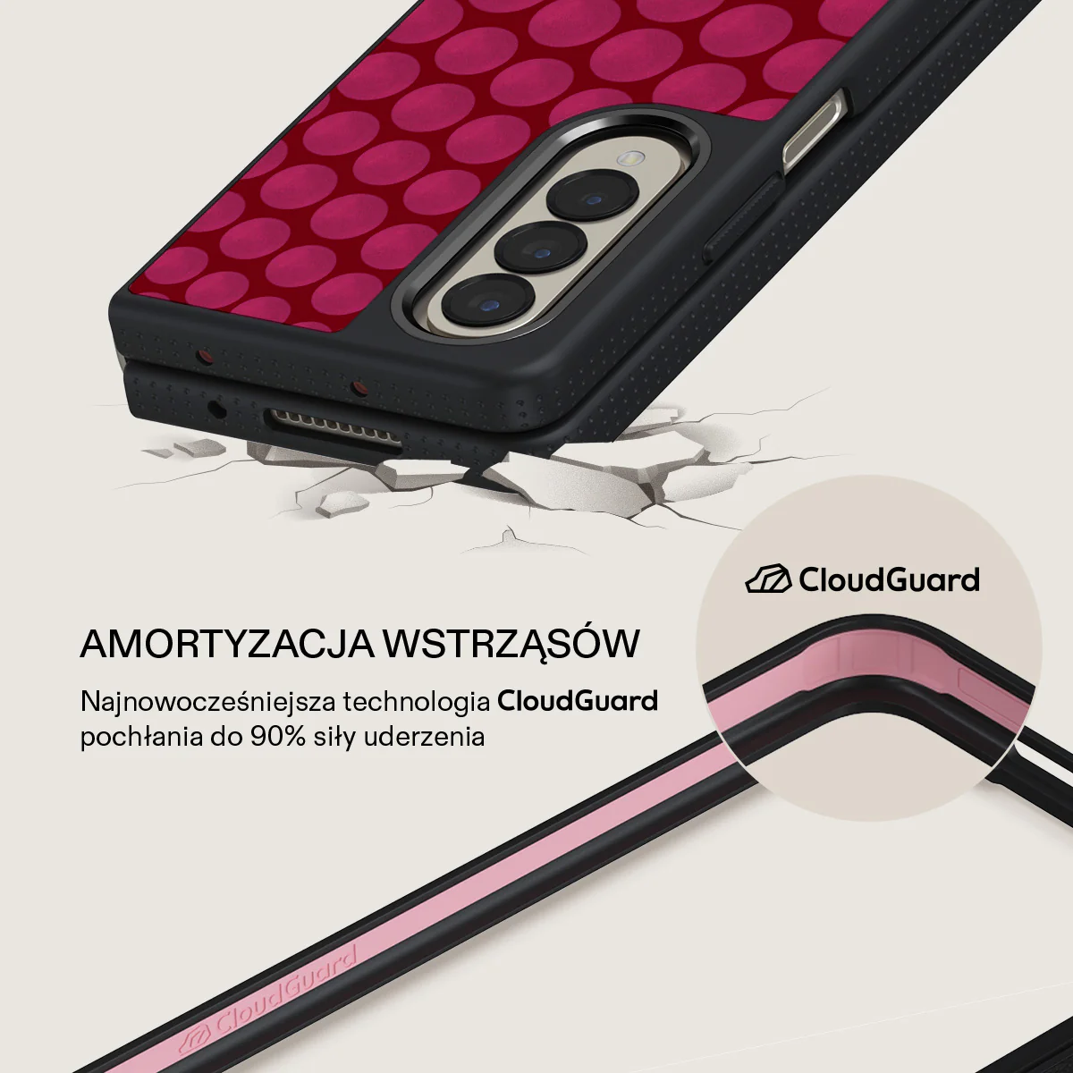 Reset Button - Samsung Galaxy Z Fold 4 Etui - Image 15
