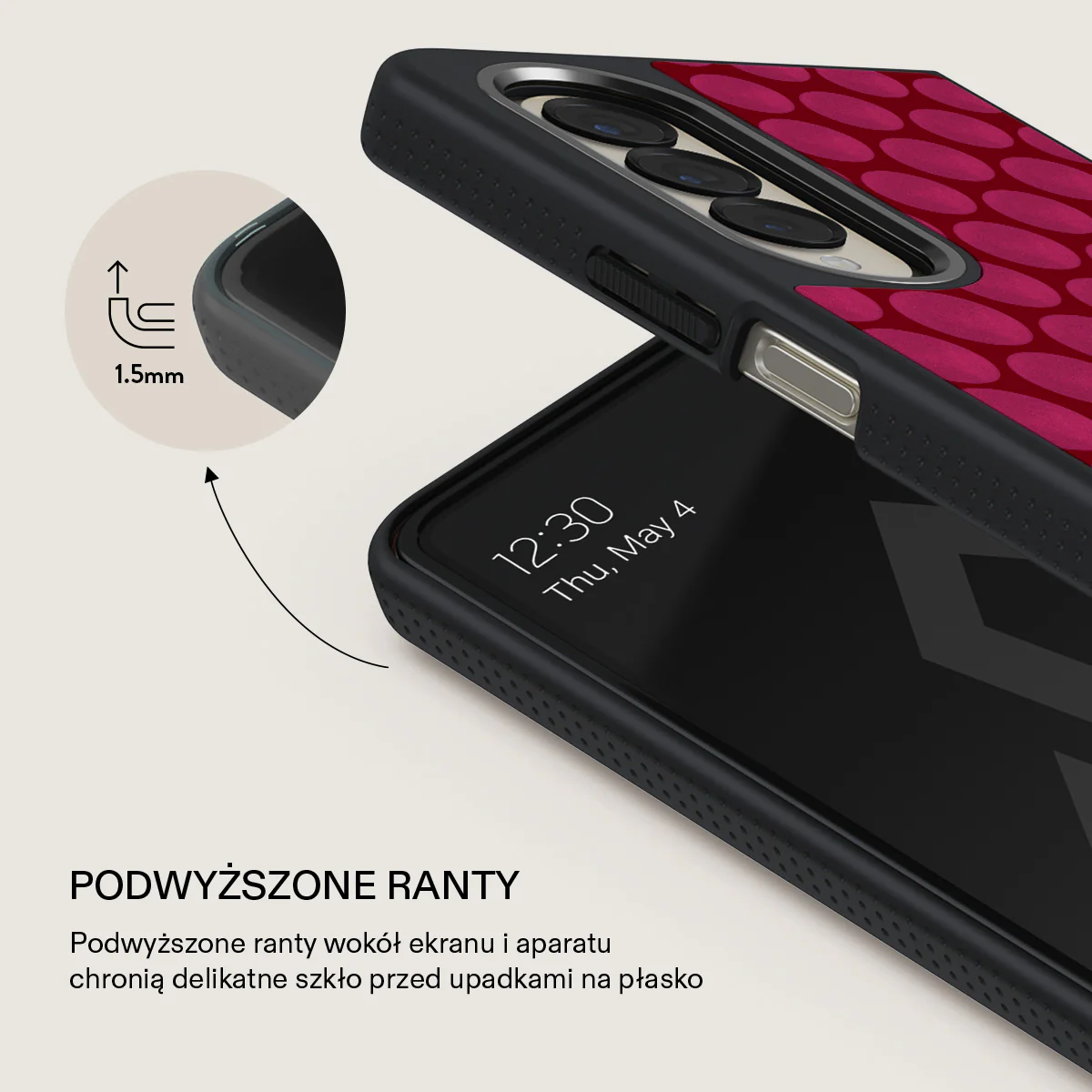 Reset Button - Samsung Galaxy Z Fold 4 Etui - Image 16