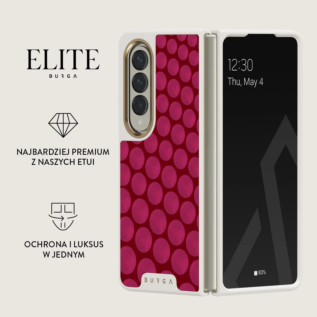Reset Button - Samsung Galaxy Z Fold 4 Etui - Image 21