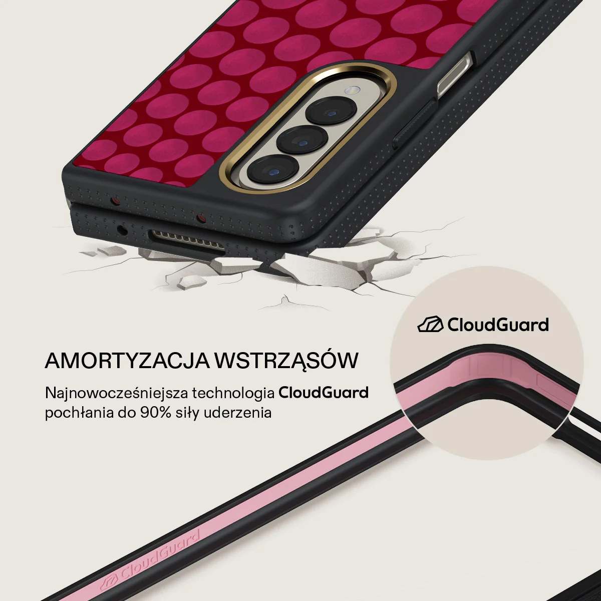 Reset Button - Samsung Galaxy Z Fold 4 Etui - Image 8
